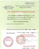 01 - Giấy chứng nhận đã đăng ký mẫu dấu sau khi điều chỉnh